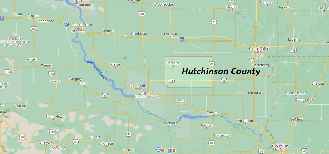 What Cities are in Hutchinson County