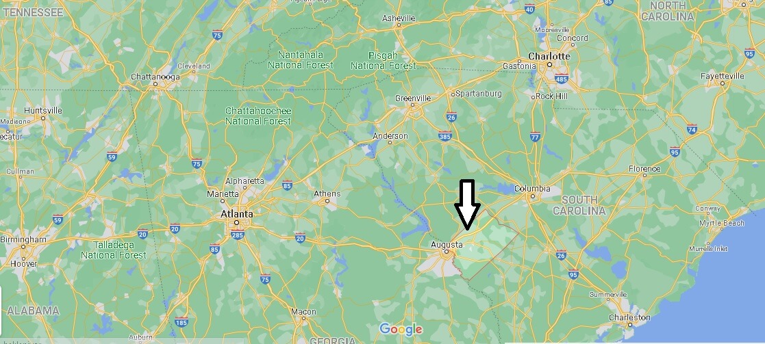 Where is Aiken County South Carolina