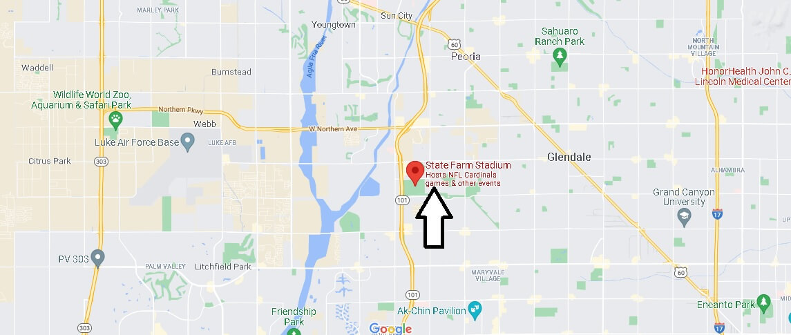 Where is Arizona Cardinals Stadium