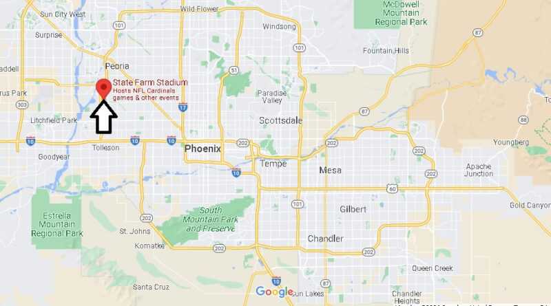Where is Arizona stadium located