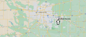 Where is Bethel Acres Oklahoma