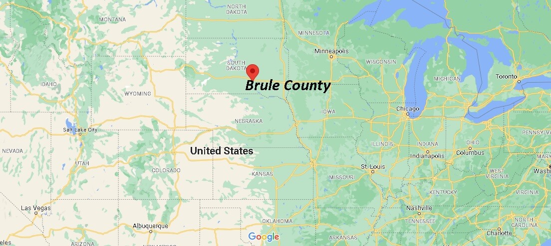 Where is Brule County South Dakota