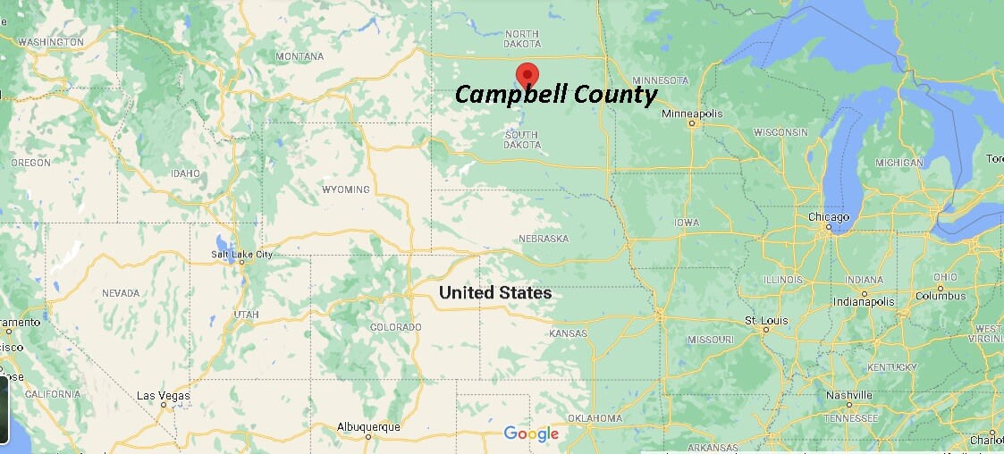 Where is Campbell County South Dakota