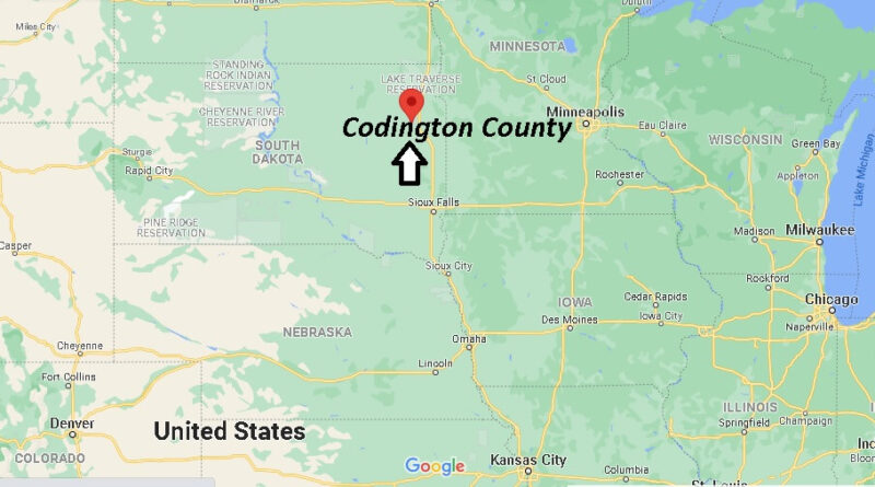 Where is Codington County South Dakota