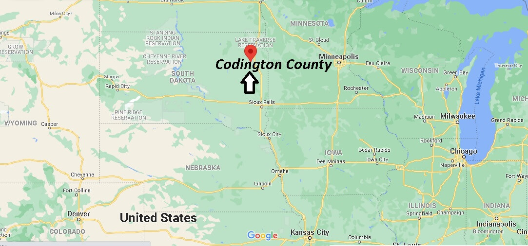 Where is Codington County South Dakota