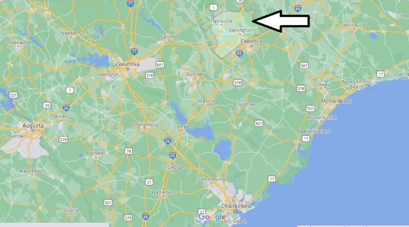 Where is Darlington County South Carolina