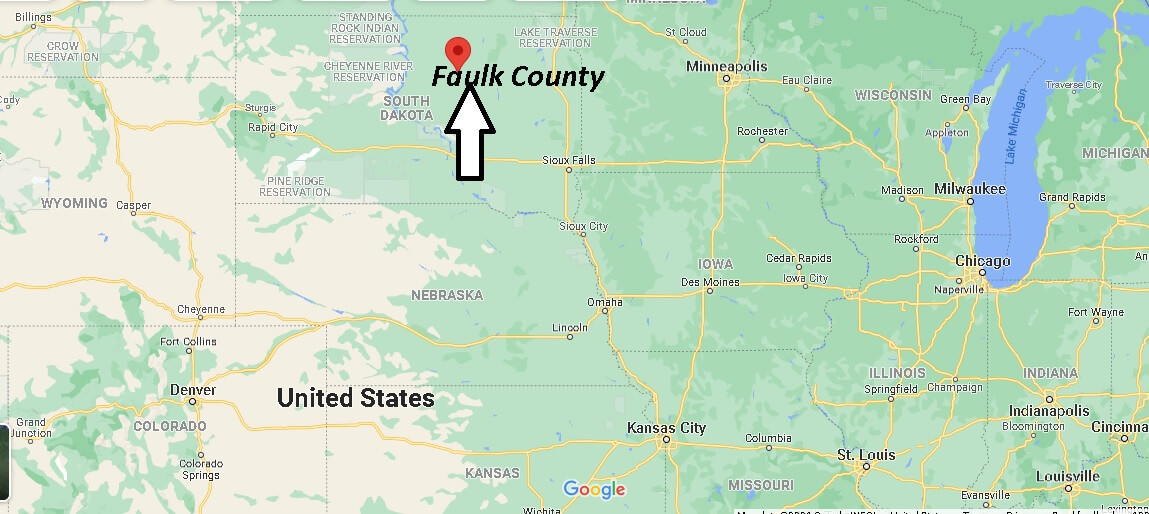 Where is Faulk County South Dakota