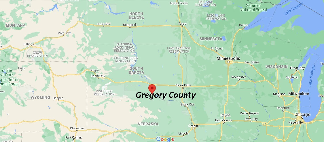 Where is Gregory County South Dakota