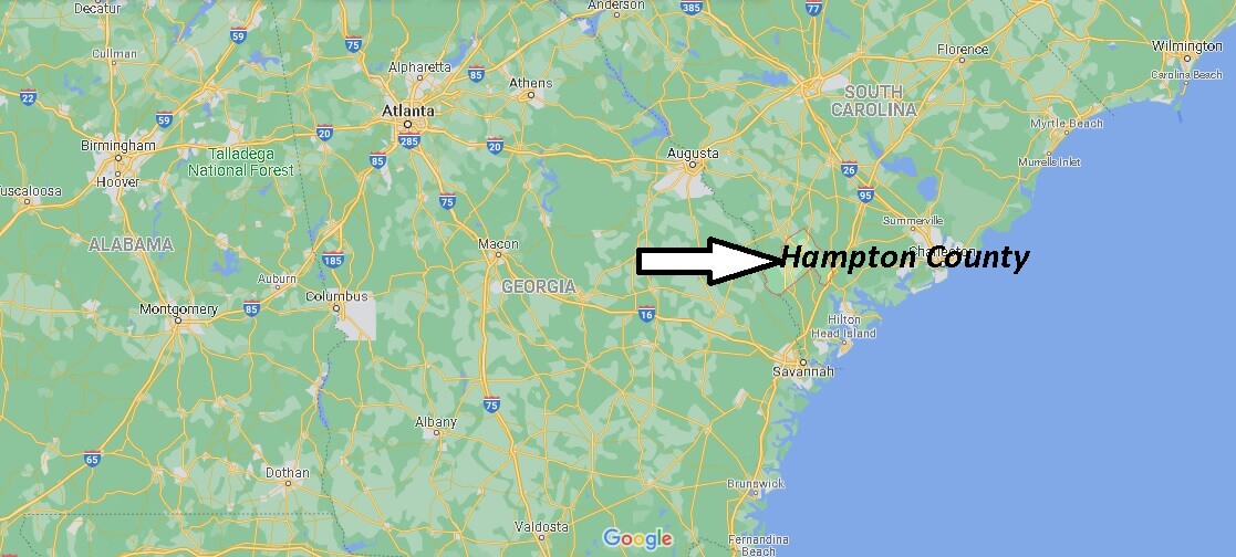 Where is Hampton County South Carolina