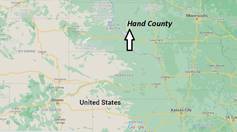 Where is Hand County South Dakota