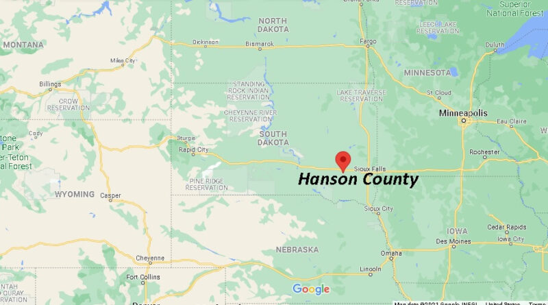 Where is Hanson County South Dakota