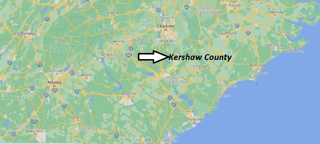 Where is Kershaw County South Carolina