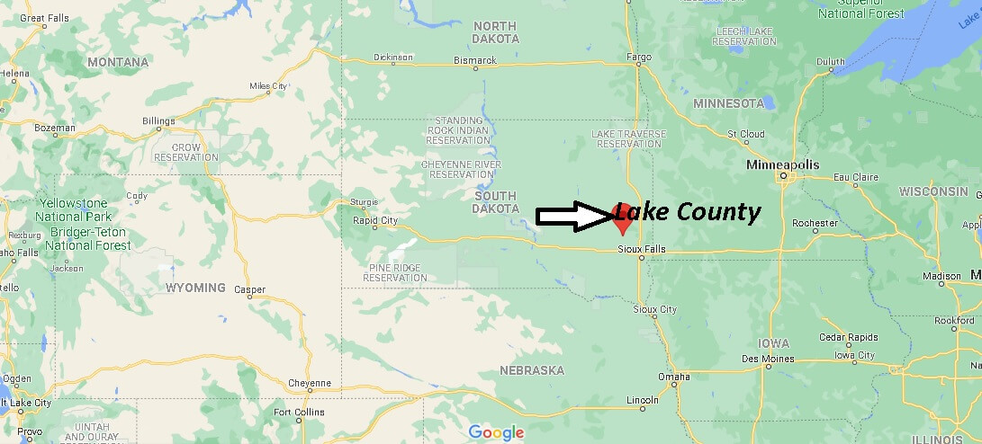 Where is Lake County South Dakota