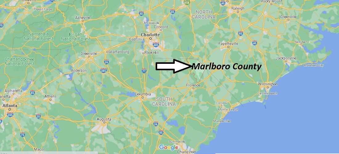 Where is Marlboro County South Carolina