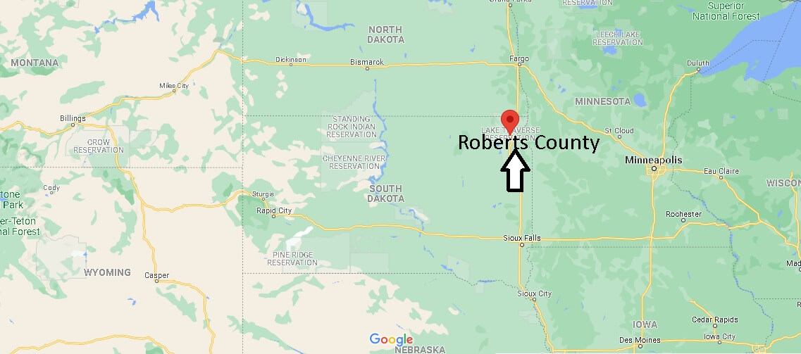 Where is Roberts County South Dakota
