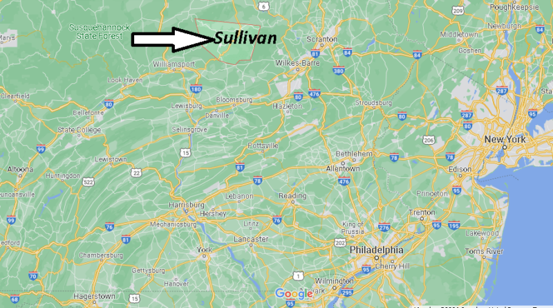 Where is Sullivan County Pennsylvania