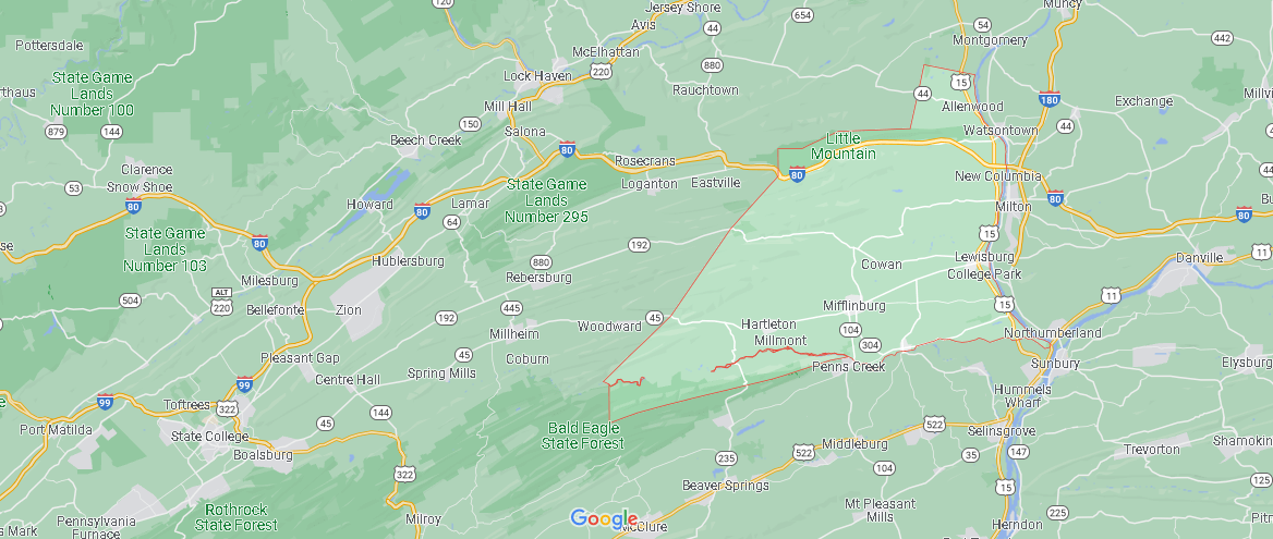Where is Union PA located