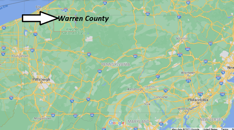 Where is Warren County Pennsylvania
