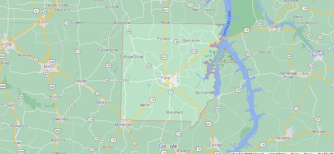What Cities are in Henry County