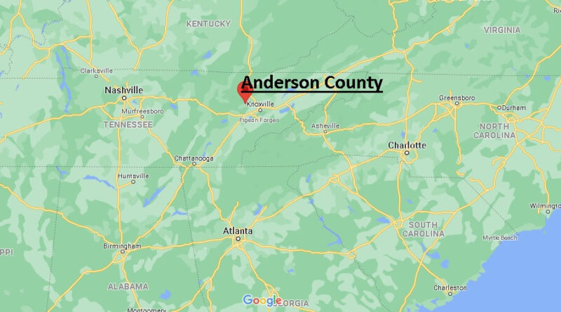Where is Anderson County Tennessee