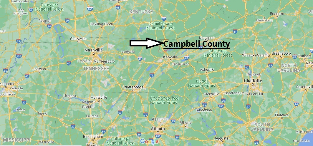 Where is Campbell County Tennessee