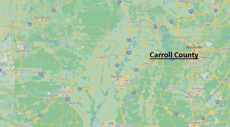 Where is Carroll County Tennessee