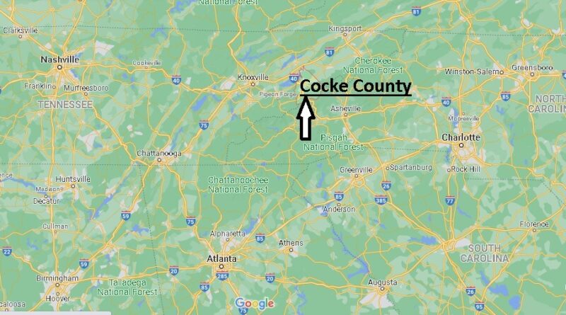Where is Cocke County Tennessee