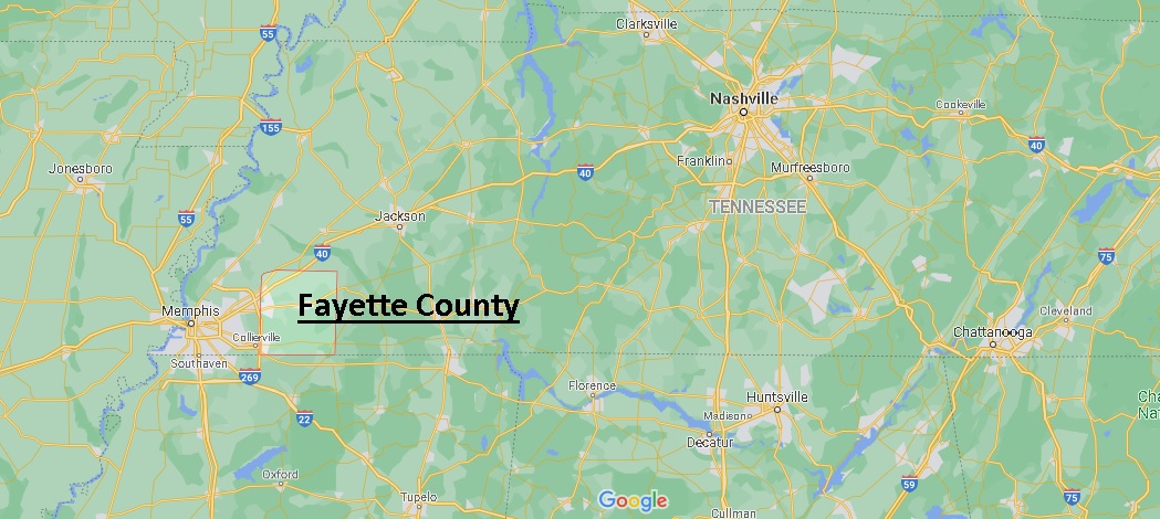 Where is Fayette County Tennessee