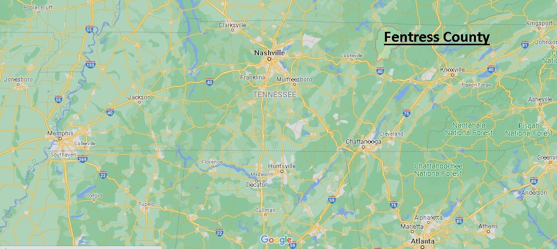 Where is Fentress County Tennessee
