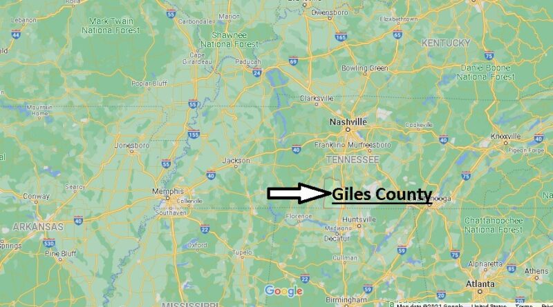 Where is Giles County Tennessee