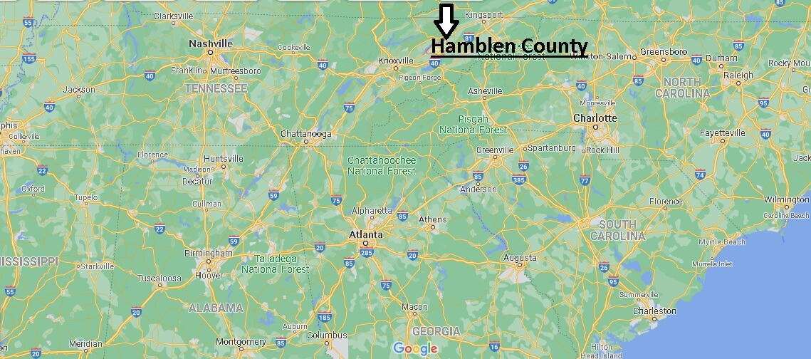 Where is Hamblen County Tennessee