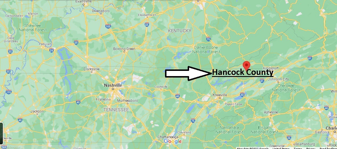 Where is Hancock County Tennessee