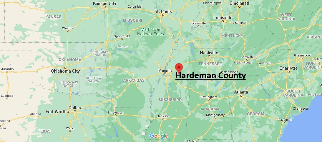 Where is Hardeman County Tennessee