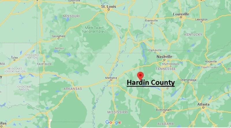 Where is Hardin County Tennessee