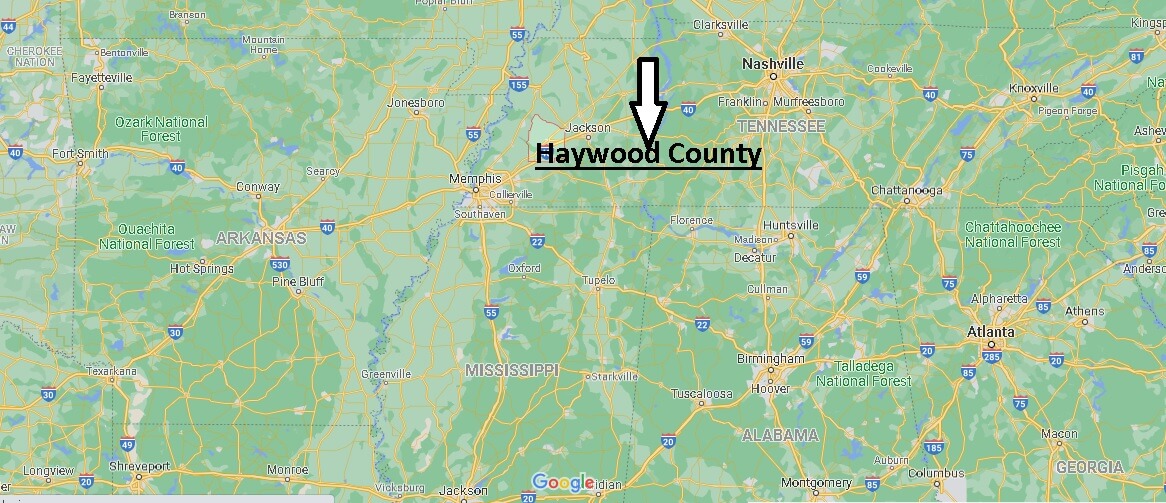 Where is Haywood County Tennessee