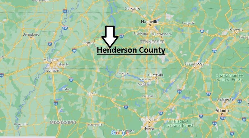 Where is Henderson County Tennessee