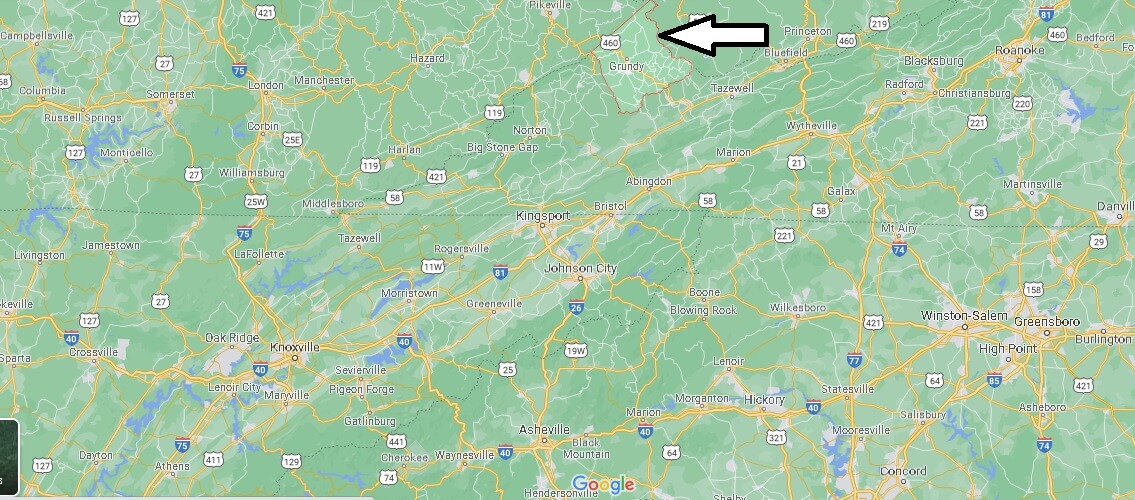 Buchanan County Map