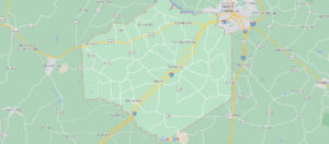 What Cities are in Dinwiddie County