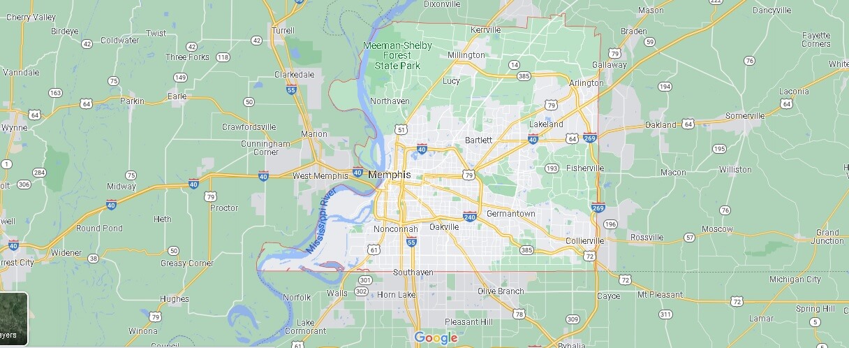 What Cities are in Shelby County