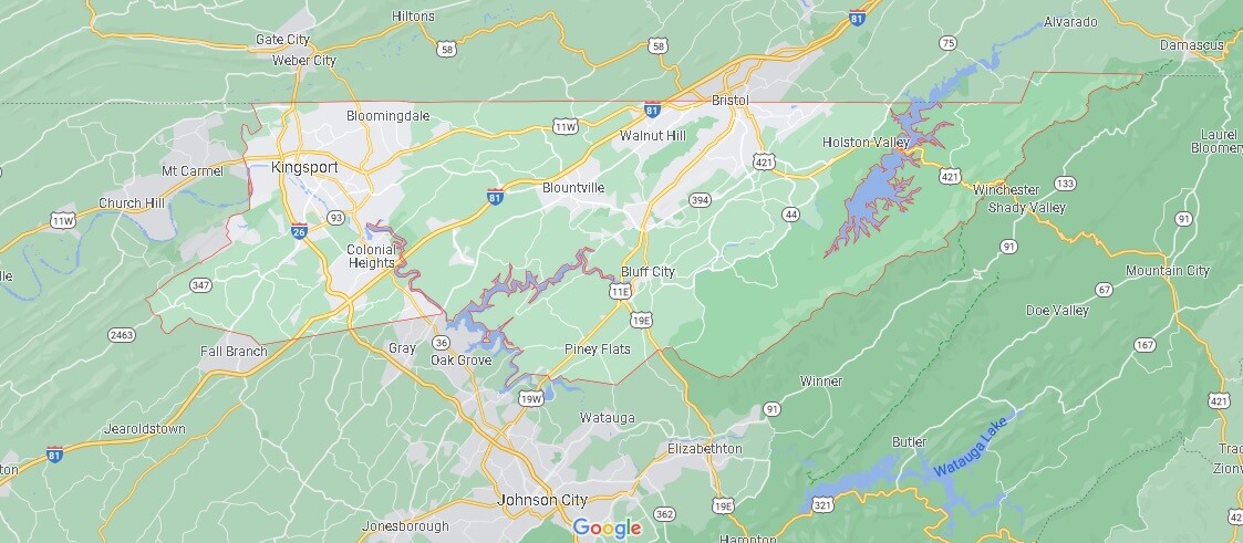 What Cities are in Sullivan County