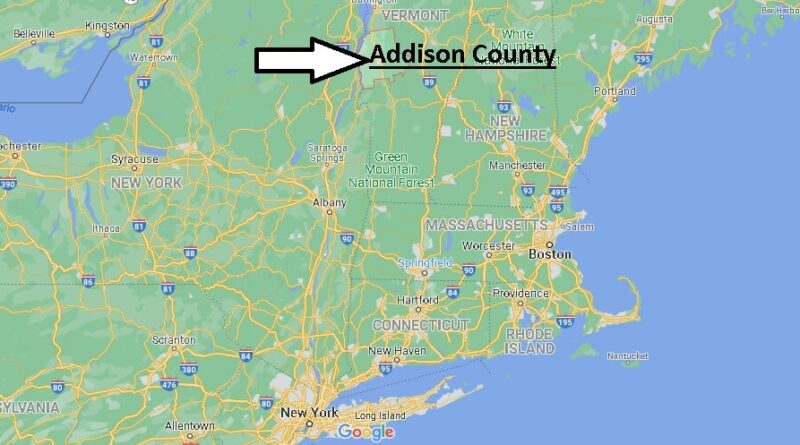 Where is Addison County Vermont
