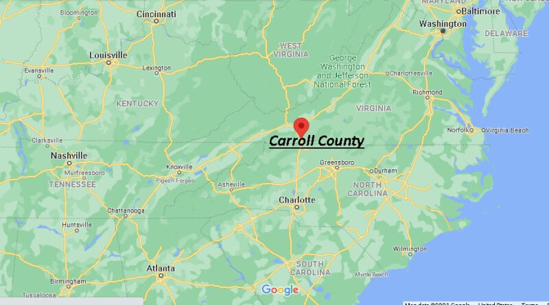 Where is Carroll County Virginia