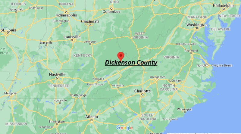 Where is Dickenson County Virginia