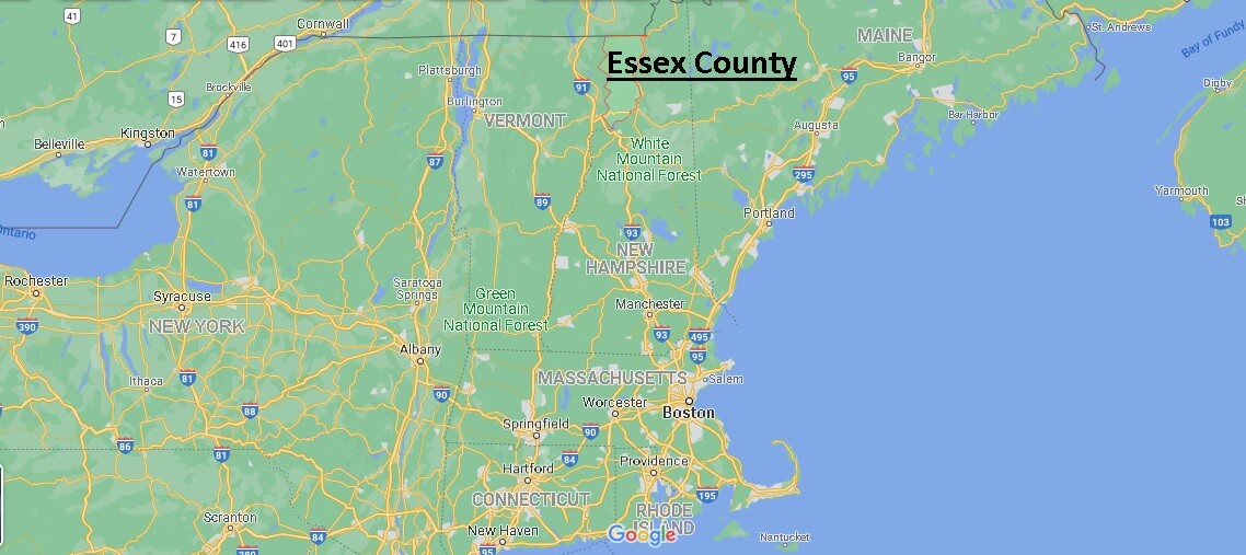 Where is Essex County Vermont