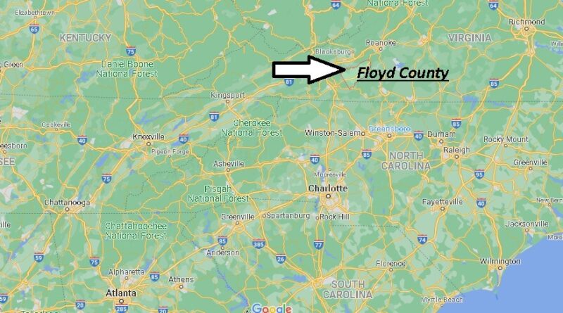 Where is Floyd County Virginia