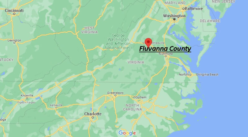 Where is Fluvanna County Virginia