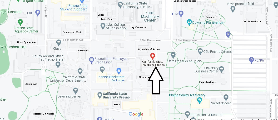 Where is Fresno State University Located