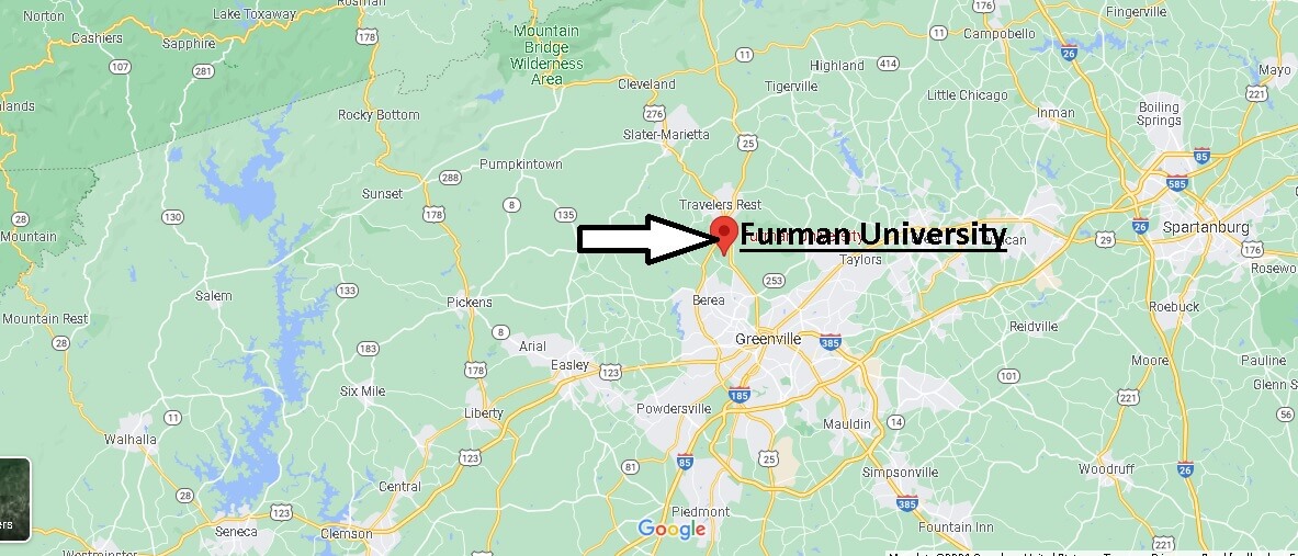 Where is Furman University Located