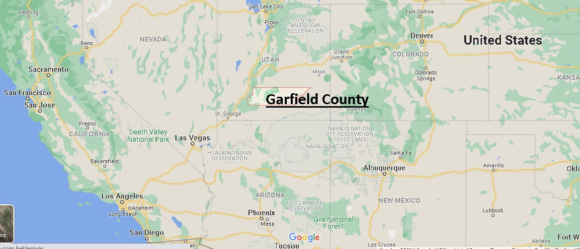 Where is Garfield County Utah