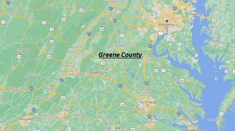 Where is Greene County Virginia